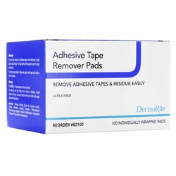 Med Vet International Adhesive Remover DermaRite Pad, 82100, 1000/Case