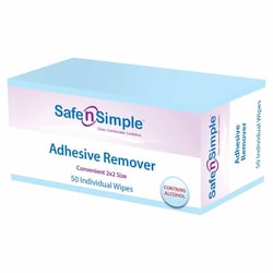 Med Vet International&nbsp;Adhesive Remover Wipe, SNS00650, 10000/Case