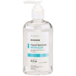 Med Vet International&nbsp;McKesson Gel Hand Sanitizer with Aloe, 8 oz. Pump Bottle, 16-1069, Each