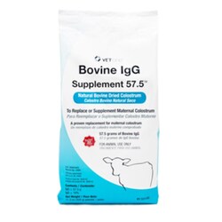 Med Vet International&nbsp;Bovine IgG Supplement 57.5 Natural Bovine Dried Colostrum, 320gm