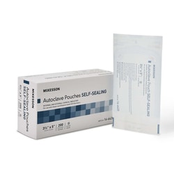 Med Vet International McKesson Sterilization Pouch, 3½ x 5 Inch, 16-6420, 200/Box
