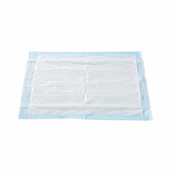 Med Vet International Disposable Underpad McKesson Classic 17 X 24 Inch Fluff / Polymer Light Absorbency, UPLT1724, 300/Case