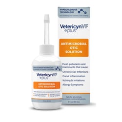 Med Vet International&nbsp;Vetericyn Plus VF Antimicrobial Otic Solution, 3oz