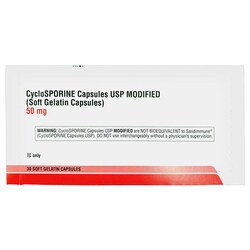 Med Vet International&nbsp;Cyclosporine (modified) Capsules 50mg, 30 capsules