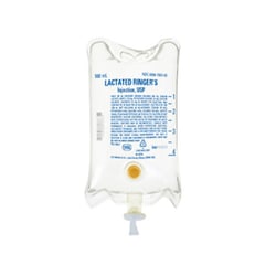 Med Vet International&nbsp;Lactated Ringers Injection LifeCare, 500mL, Each