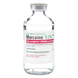 Med Vet International Marcaine 0.5% with Epinephrine 1:200, 000 MDV Inj, 50ml