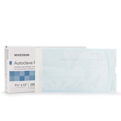 Med Vet International&nbsp;McKesson Sterilization Pouch, 7½ x 13 Inch, 16-6425, 1000/Case