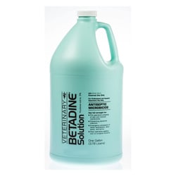 Med Vet International&nbsp;Betadine Solution 5% Veterinary Gallon, 4 Count