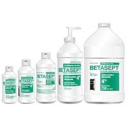 Med Vet International Betasept 4% Antiseptic Surgical Scrub 8oz, 24 Count,