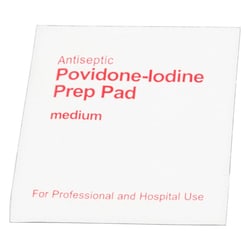 Med Vet International&nbsp;Povidone Iodine Swab Stick, 50/Box