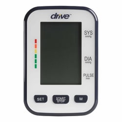 Med Vet International Home Automatic Digital Blood Pressure Monitor Drive™ Medium Cuff Nylon Cuff 22 - 36 cm Desk Model, BP3400, Each