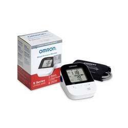 Med Vet International&nbsp;Omron 5 Series Home Automatic Digital Blood Pressure Monitor, Wide Range, Nylon, 23 - 43 cm, Desk Model, BP7250, Each