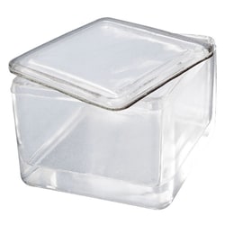 Med Vet International&nbsp;Stain Dish, Glass, for 20-pc. Rack