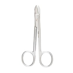 Med Vet International&nbsp;Miltex Wire Cutting Scissors, Curved, Serrated, German, 4.75in, 9-122
