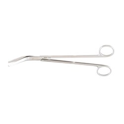 Med Vet International&nbsp;Miltex Sweet Scissors, Angled on Flat, German, 8.5in, 5-260