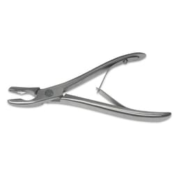 Med Vet International Hartman Rongeur, 6mm Wide Jaws, Strong Curve, 5 3/4in., German, Von Klaüs