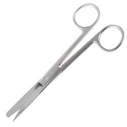 Med Vet International&nbsp;5 1/2in. OR Scissors, Straight/Sharp/Blunt, Von Klaus