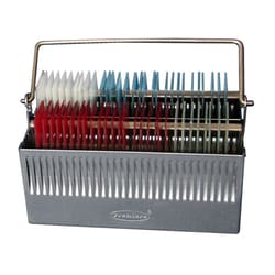 Med Vet International&nbsp;Stainless Steel Slide Rack, 60pc (fits in SD-60)