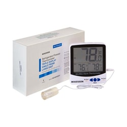 Med Vet International McKesson Refrigerator / Freezer Thermometer, Digital Display, -58° to +158°F (-50° to +70°C), MCK895RFV, Each