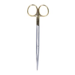Med Vet International&nbsp;Metzenbaum Scissors, 5.75-in, Curved, German Tungsten Carbide