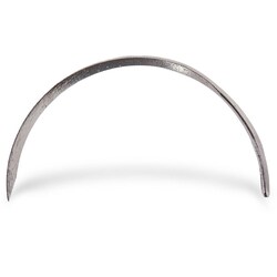 Med Vet International Miltex Suture Needle, Size 12 with 1/2 Circle Taper Point, 12/pack
