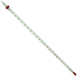 Med Vet International Thermometer, Partial Immersion, -20° to 150° C, 10/Box,