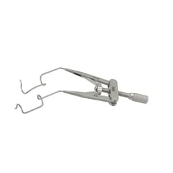 Med Vet International Miltex Lieberman Eye Speculum, Kratz Style Open Wire Blades, 2.75in, German, 18-39