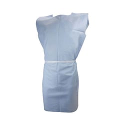 Med Vet International Medi-Pak™ Pediatric Blue Exam Gown, Medium, 18-830, 50/Case