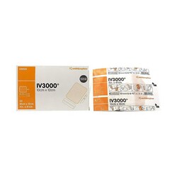 Med Vet International&nbsp;I.V. Dressing IV3000&trade; REATIC Film 4 X 4-3/8 Inch Sterile, 66024008, 50/Box