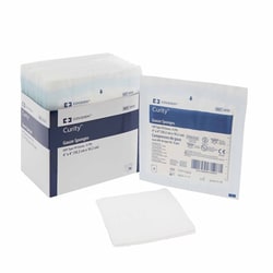 Med Vet International&nbsp;Gauze Sponge Curity&trade; 4 X 4 Inch 2 per Pack Sterile 12-Ply Square, 3033, 2/Pack