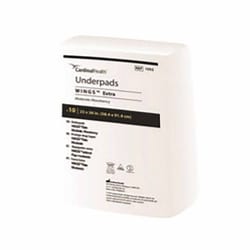 Med Vet International&nbsp;Disposable Underpad Simplicity&trade; Basic 23 X 36 Inch Fluff Light Absorbency, 7176, 10/Bag, 15 Bags