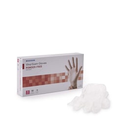 Med Vet International&nbsp;McKesson Confiderm Vinyl Exam Glove, Small, Clear, NonSterile, 14-164, 1000/Case