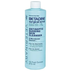 Med Vet International&nbsp;Betadine Surgical Scrub, 16 oz