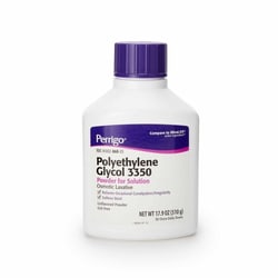 Med Vet International&nbsp;Polyethylene Glycol 3350 (PEG 3350) 17 Gram / Dose Powder for Solution Bottle 17.9 oz., 45802086803, Each