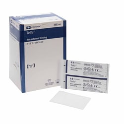 Med Vet International&nbsp;Non-Adherent Dressing Telfa&trade; Ouchless 2 X 3 Inch Sterile Rectangle, 1961, Each