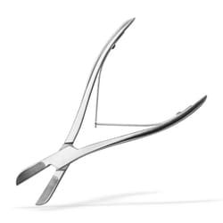 Med Vet International&nbsp;Liston Bone Cutting Forceps 7.5in Angled on Flat, German