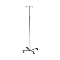 Med Vet International&nbsp;McKesson IV Stand, 81-43403, 22 Inch Epoxy-Coated Steel Base, Each