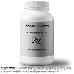 Med Vet International Nebivolol Tablets 20 mg Generic Bystolic 90/Bottle,