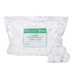 Med Vet International&nbsp;Non-Sterile Cotton Balls Large 1000/cs