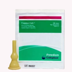 Med Vet International&nbsp;Male External Catheter Freedom Cath Self-Adhesive Latex Medium 8200 100/Bottle