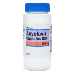 Med Vet International&nbsp;Acyclovir Capsules (zovirax) 200mg 100ct