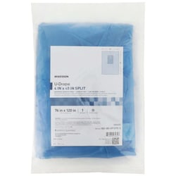 Med Vet International&nbsp;McKesson Sterile Orthopedic U-Drape 76 x 120 Inch 183-I80-09107G-S 18/Case