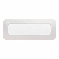 Med Vet International&nbsp;Foam Dressing Mepilex Border Post-Op 4 X 10 Inch With Border Film Backing Silicone Adhesive Rectangle Sterile 496455 5/Box