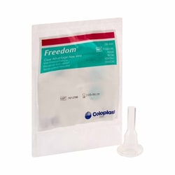Med Vet International&nbsp;Male External Catheter Clear Advantage Self-Adhesive Strip Silicone Medium 6200 100/Case
