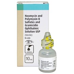 Med Vet International&nbsp;Neomycin/Polymixin/Gramicidin Ophthalmic Solution 10ml