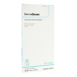 Med Vet International&nbsp;DermaGinate Alginate Dressing 4 x 8 inch Sterile 00272E 5/Box