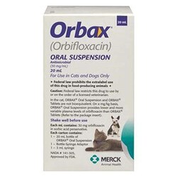 Med Vet International&nbsp;Orbax Oral Suspension 30mg/ml 20ml 6/box