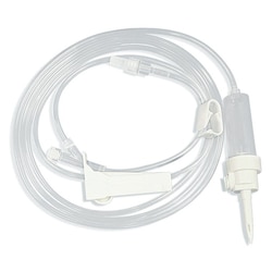 Med Vet International&nbsp;Exel IV Administration Set 20dr/ml 84 50/Box