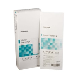 Med Vet International&nbsp;McKesson White Adhesive Dressing 4 x 10 Inch 16-89041 25/Box