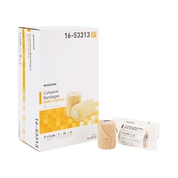 Med Vet International&nbsp;McKesson Self-adherent Closure Cohesive Bandage 3 Inch x 5 Yard 16-53313 24/Case